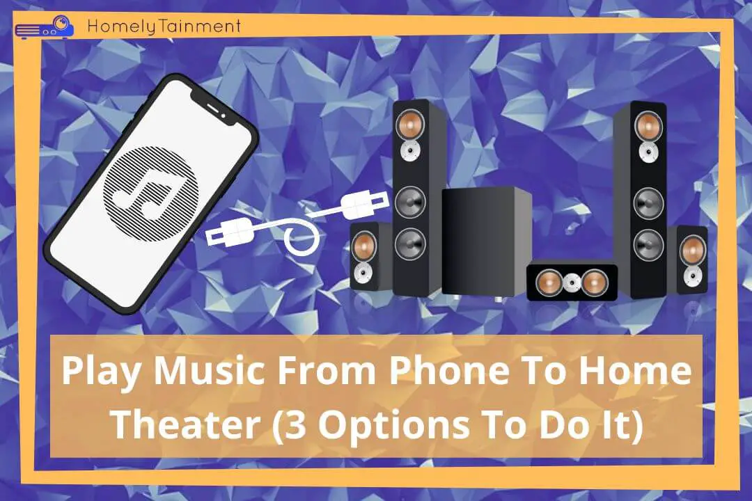 how to Play Music From Phone To Home Theater system